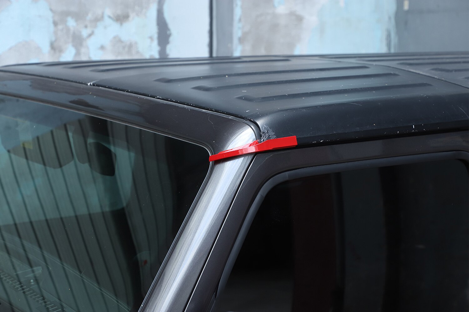 Roof Rain Water Gutter Extensions Diversion Channel for Jeep Wrangler JL Gladiator JT Car Accessory ABS Red