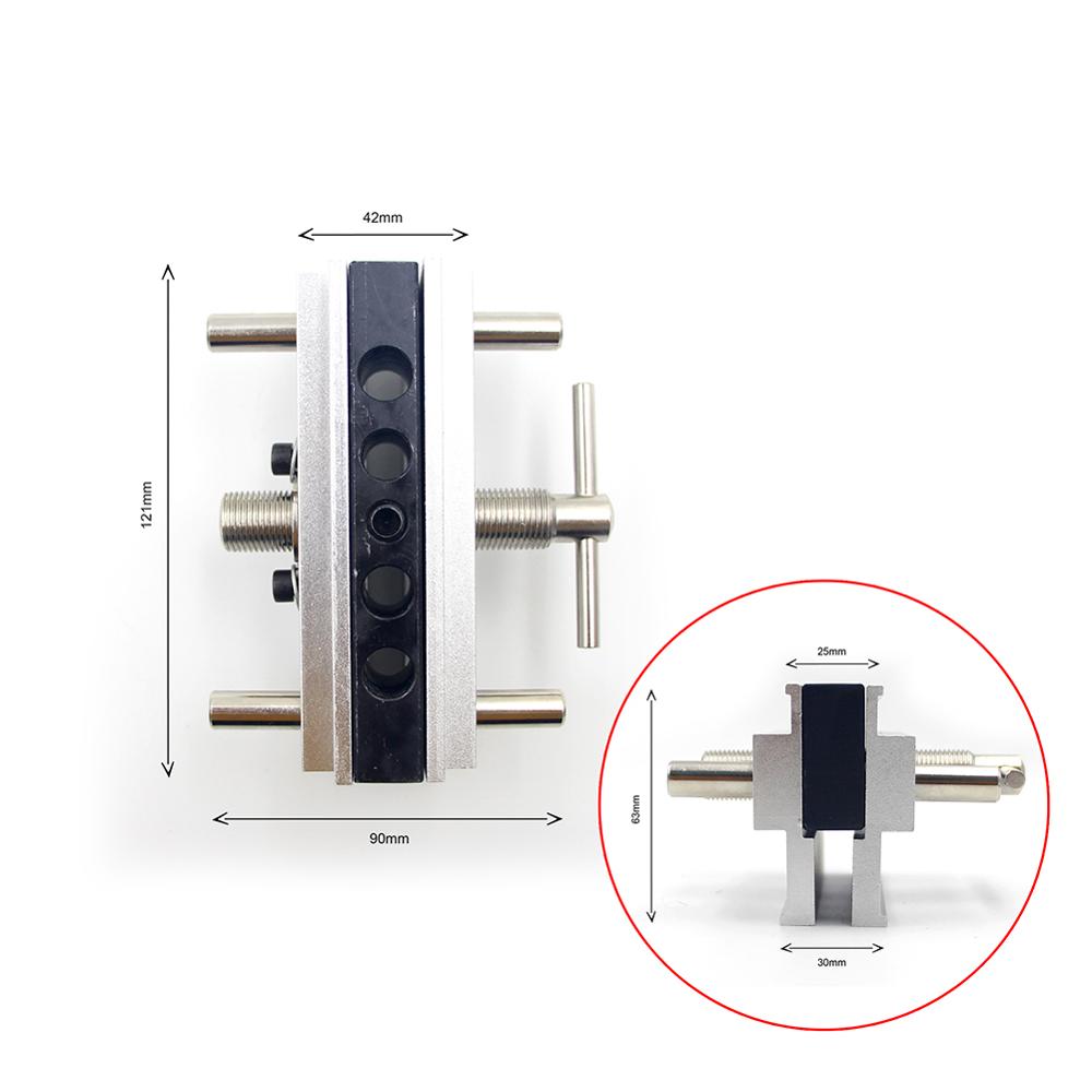 Jig Drill Guide 3 in 1 Woodworking Doweling Jig Kit Position Clip Adjustable Drilling Guide Puncher Locator Carpentry Tool