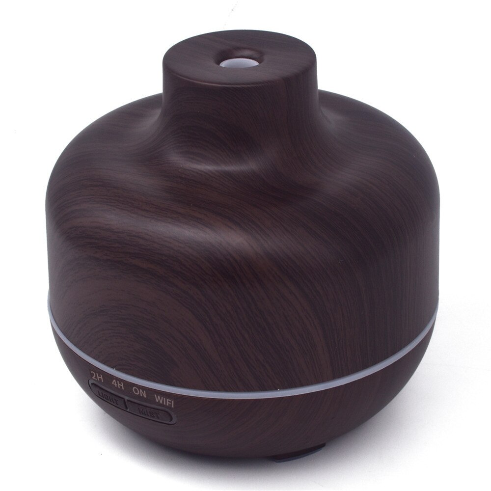 Difusor ultrasónico de aceites esenciales, humidificador de aire inteligente con Wifi, Control por voz, aplicación Alexa y Google, 400Ml
