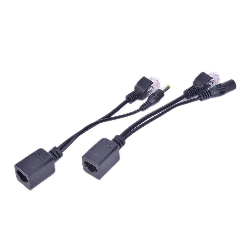 Passive Power Over Ethernet Adapter POE Cable Splitter Injector For IP Camera