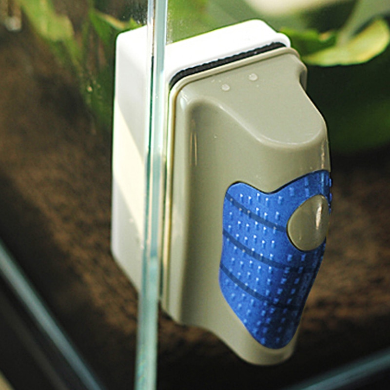 Aquarium Fish Glass Tank Algae Scraper Cleaner Floating Magnetic Clean Brush
