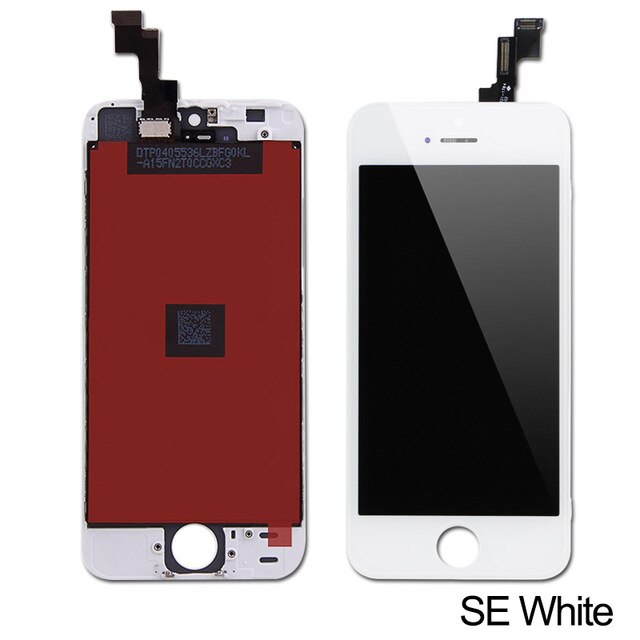 1PCS 100% AAAA LCD Screen For iPhone 5S 5 SE 5C Screen LCD Display Digitizer Touch Module 5S SE Screens Replacement: SE White