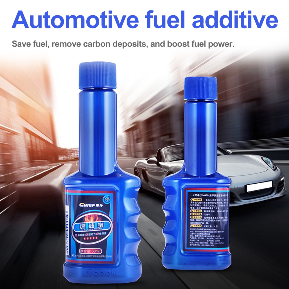 60Ml Brandstof Benzine Injector Cleaner Auto Systeem Benzine Saver Besparen Gas Olie Additief Herstellen Saving Brandstof Clear Carbon storting