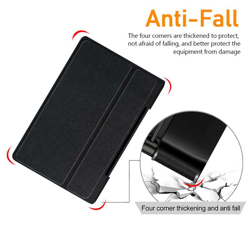 Étui intelligent pour tablette Lenovo Yoga Tab 13, à la