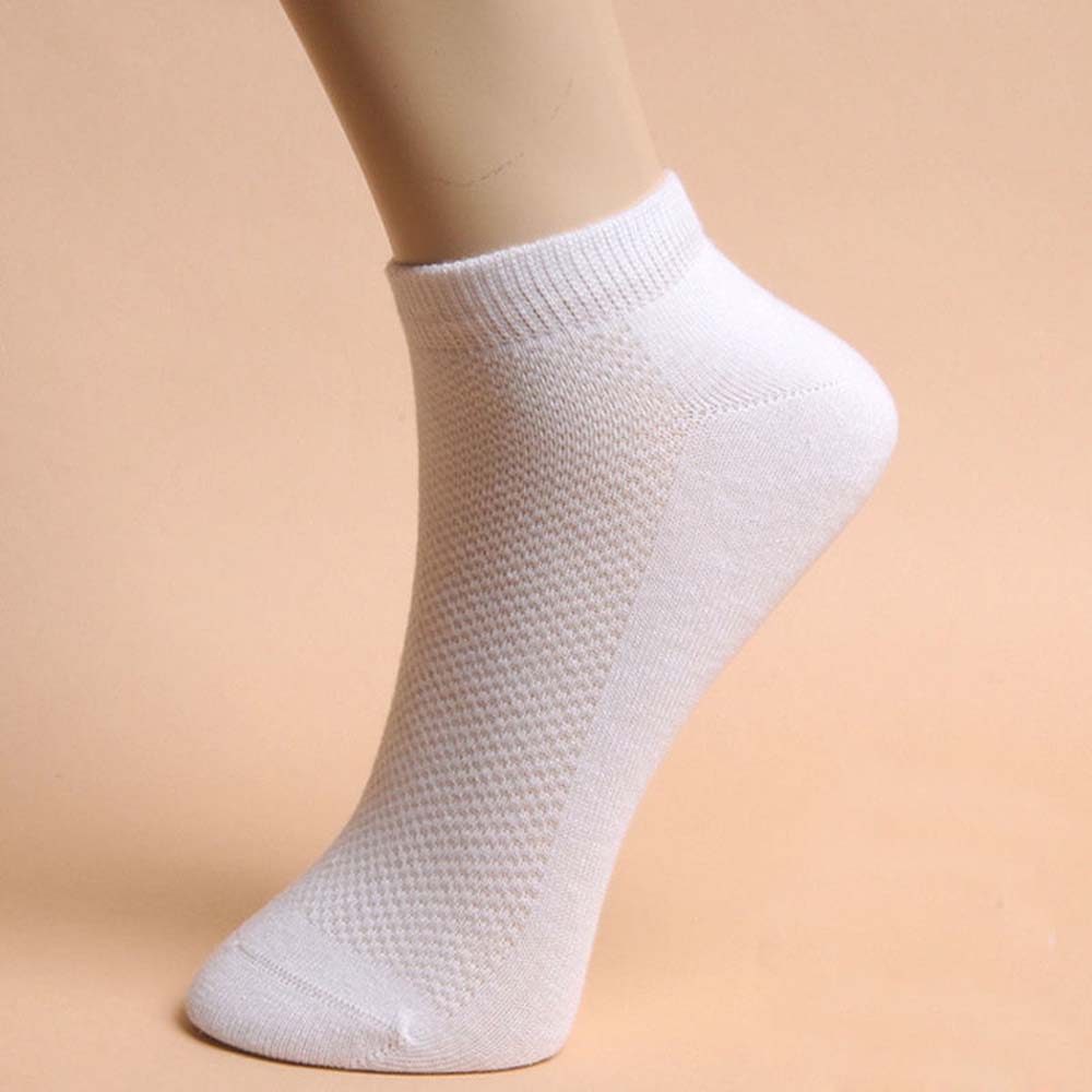 Offre Spéciale 5 paires été hommes cheville chaussettes bas coupe équipage décontracté Sport coton chaussettes cheville hommes chaussettes confortable de