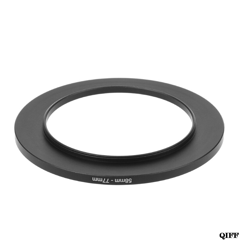 &amp; 58 Mm Tot 77 Mm Metalen Step Up Ring Lens Adapter Filter Camera Tool Accessoires APR29