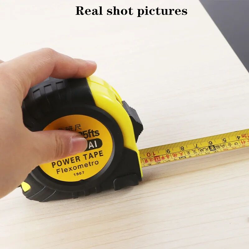 Luban ruler Feng Shui tape measure shell rubber resistance measurement tool stainless steel tape measure
