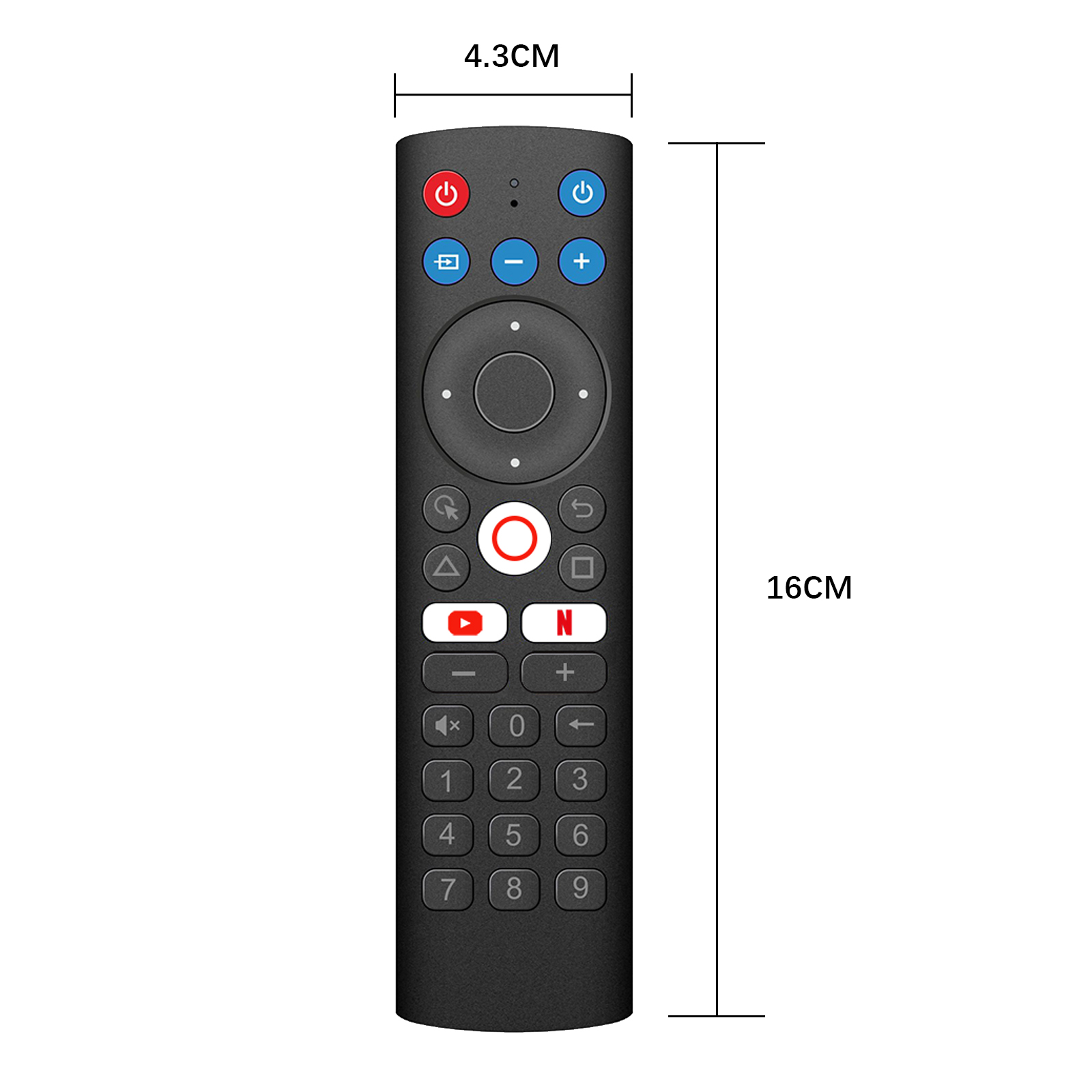 Boxput Remoter ATV5 BT voice Remote Control with IR Learning Function Dedicated Remoter for iATV R3 TV Stick iATV R5 TV Box