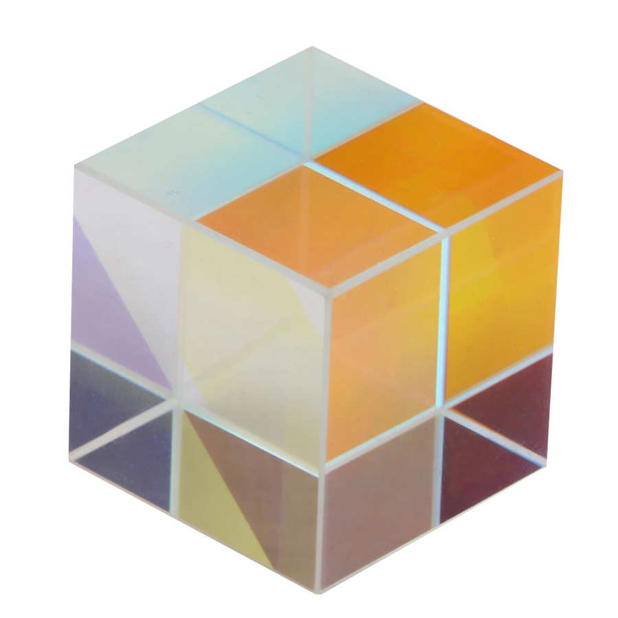 K9 Optische Zes-Zijdige Stained Prisma Onderwijs Lichtspectrum