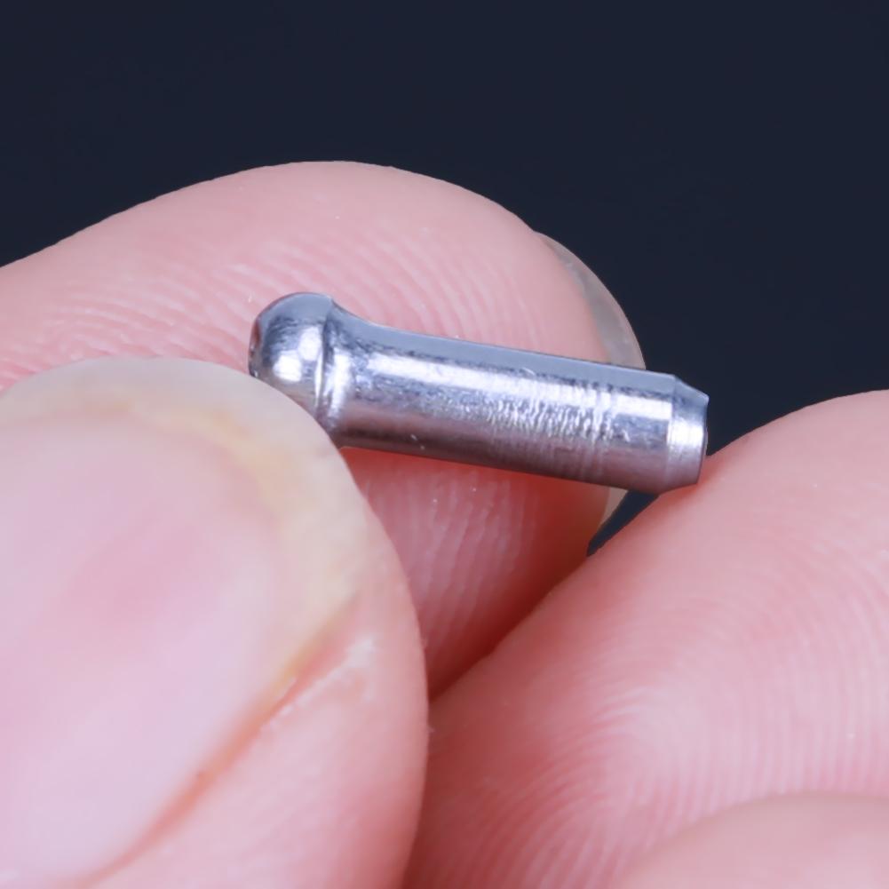 100/200Pcs Aluminium Mtb Fiets Remkabel Tips Fiets Brake Shifter Inner Cable Tips Draad End cap Crimps Sliver