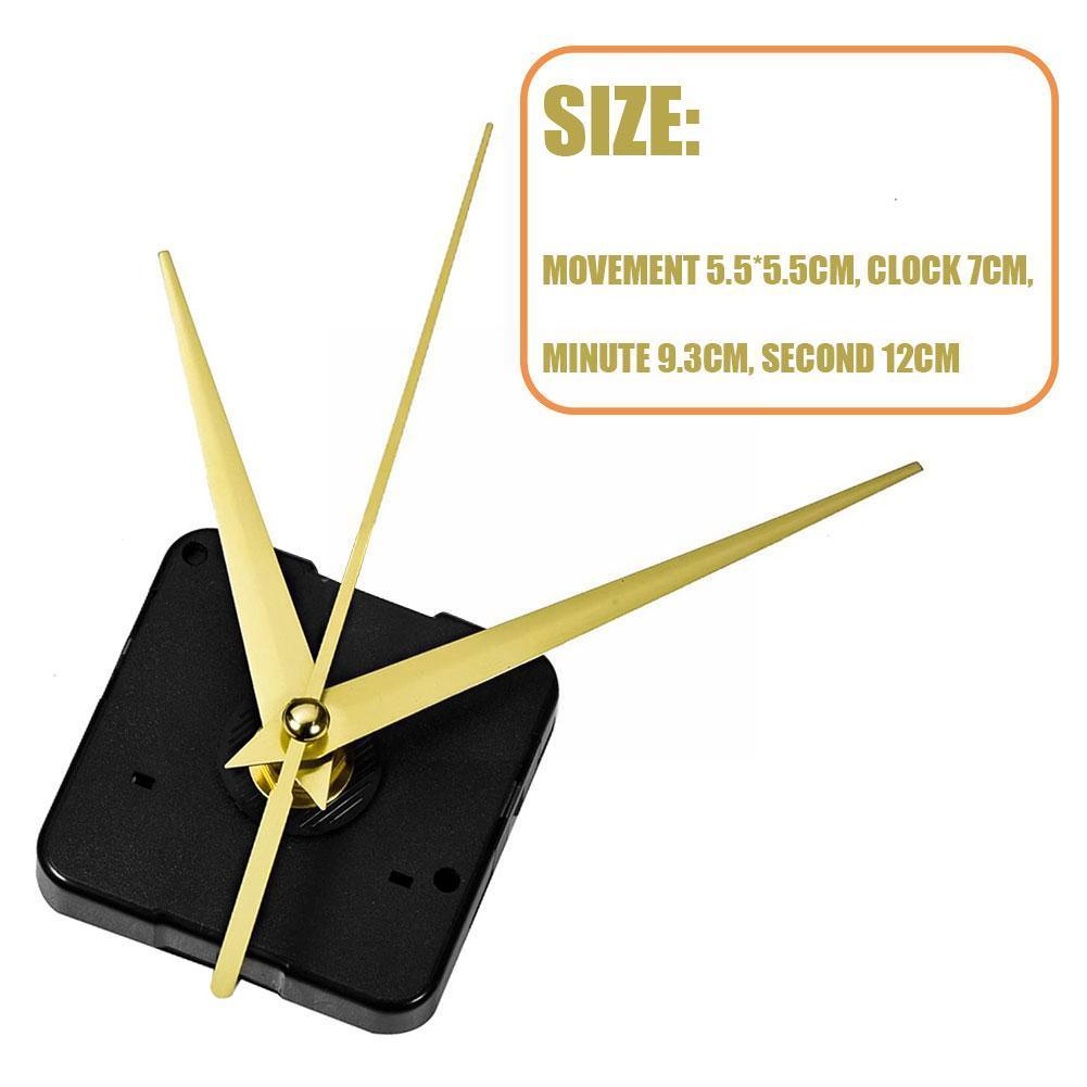 Diy Quartz Uurwerk Mechanisme Praktische Stille Klok Muur Handen Grote Klok Klok Onderdelen Quartz Reparatie Beweging Muur T O0g8