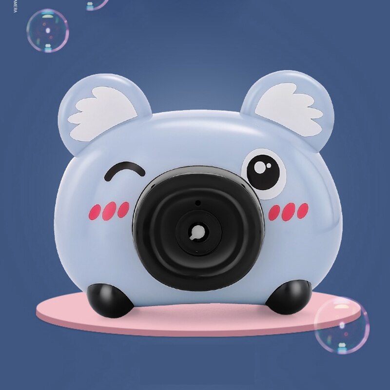 Baby Elektrische Ventilator Bubble Machine Outdoor Speelgoed Voor Kinderen Meisjes Blower Bubble Camera Speelgoed Met Lichte Muziek