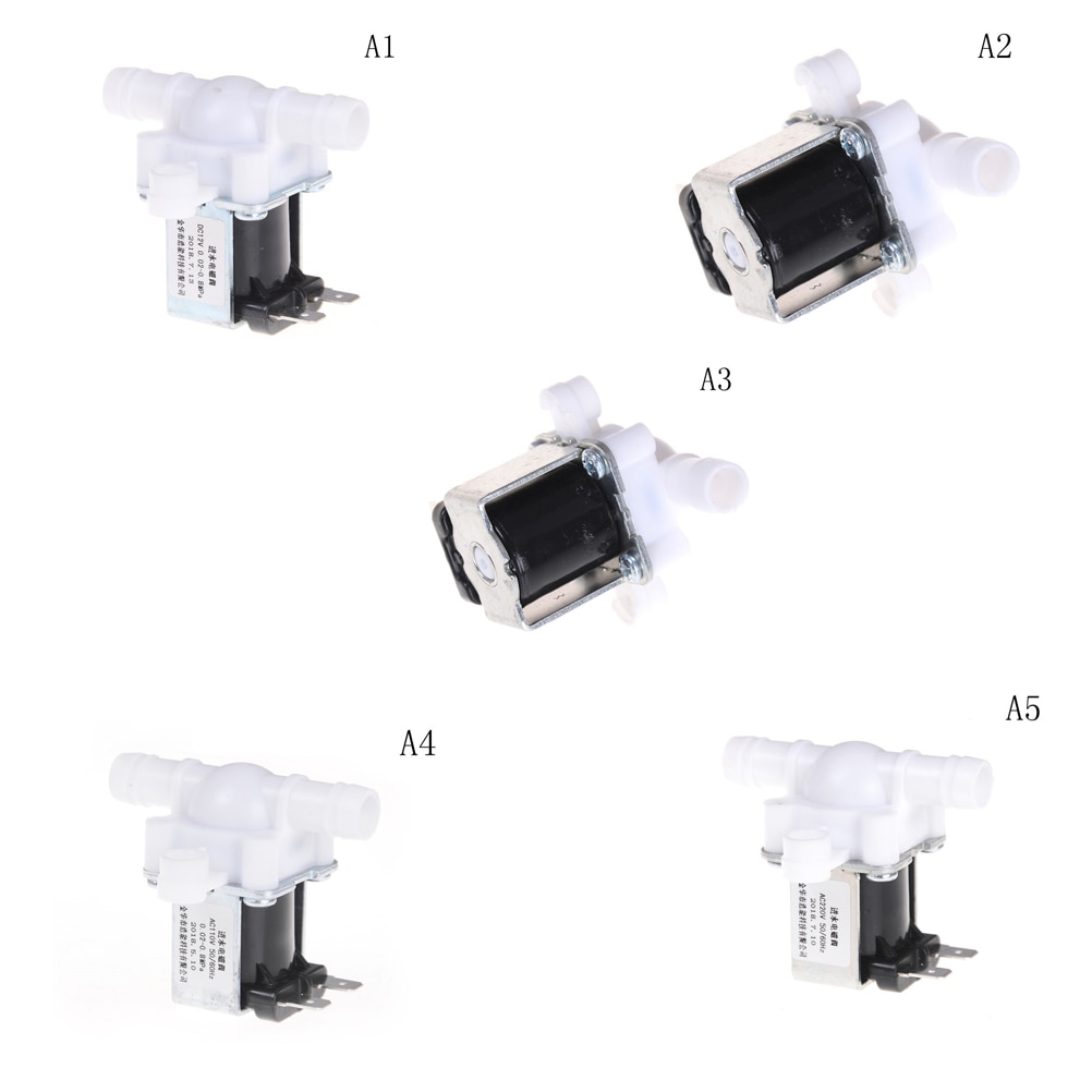 12/24/220V Druck Magnetventil Einlass Ventil 10mm Für Wasser Spender Wasserfilter Kunststoff Wasser ventil