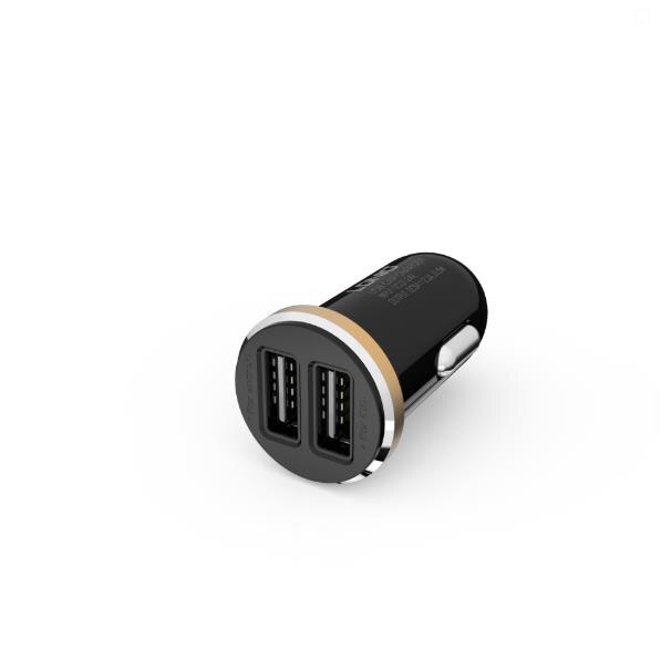 LDNIO DL-C22 2USB Car Charger For iPhone Smasung Xiaomi Phone Universal Charging White