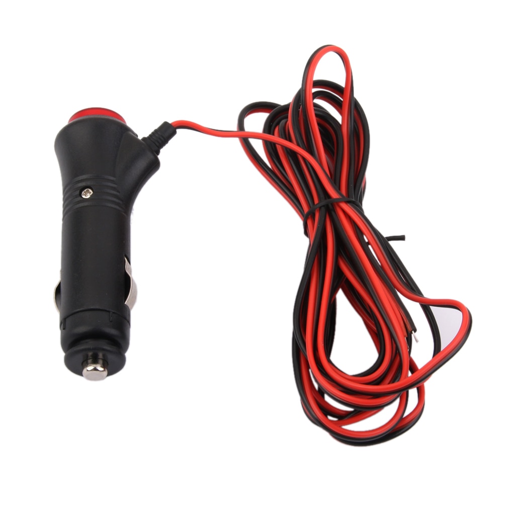 Car Motorcycle Lighter Socket 3M Connect Cable Waterproof 12V 24V