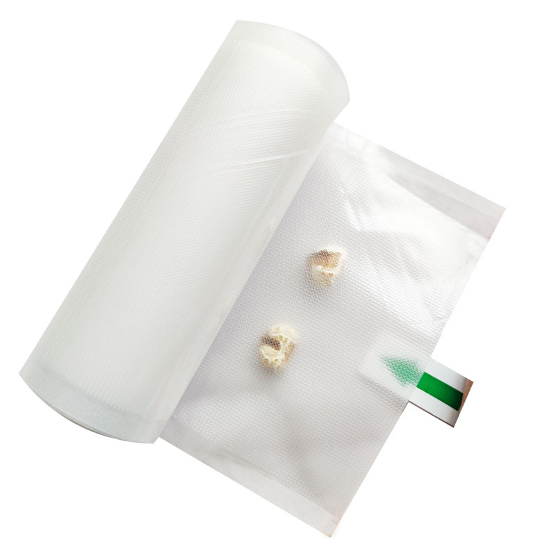 Bolsas de sellado al vacío para alimentos, embalaje de almacenamiento texturizado para carne, frutas y verduras, herramientas de cocina, 12x500cm