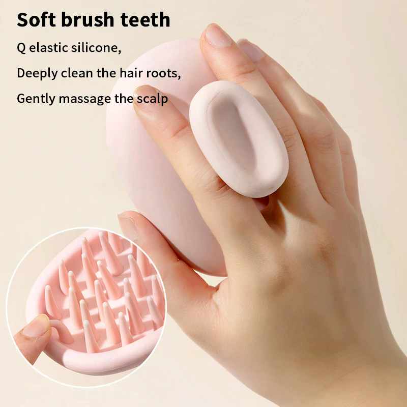 Kopf Kopfhaut Massage Kamm Einfache Shampoo Pinsel Haar Waschen Kamm Körper Massage Pinsel Bad Dusche Pinsel Salon Friseur Werkzeug