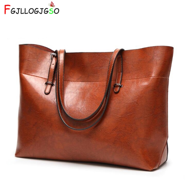 FGJLLOGJGSO Vrouwen Schoudertas PU Leer Vrouwelijke Grote Bakken Handtassen Business Vrouwen Crossbody Tas Voor Vrouwen bolsas Feminina