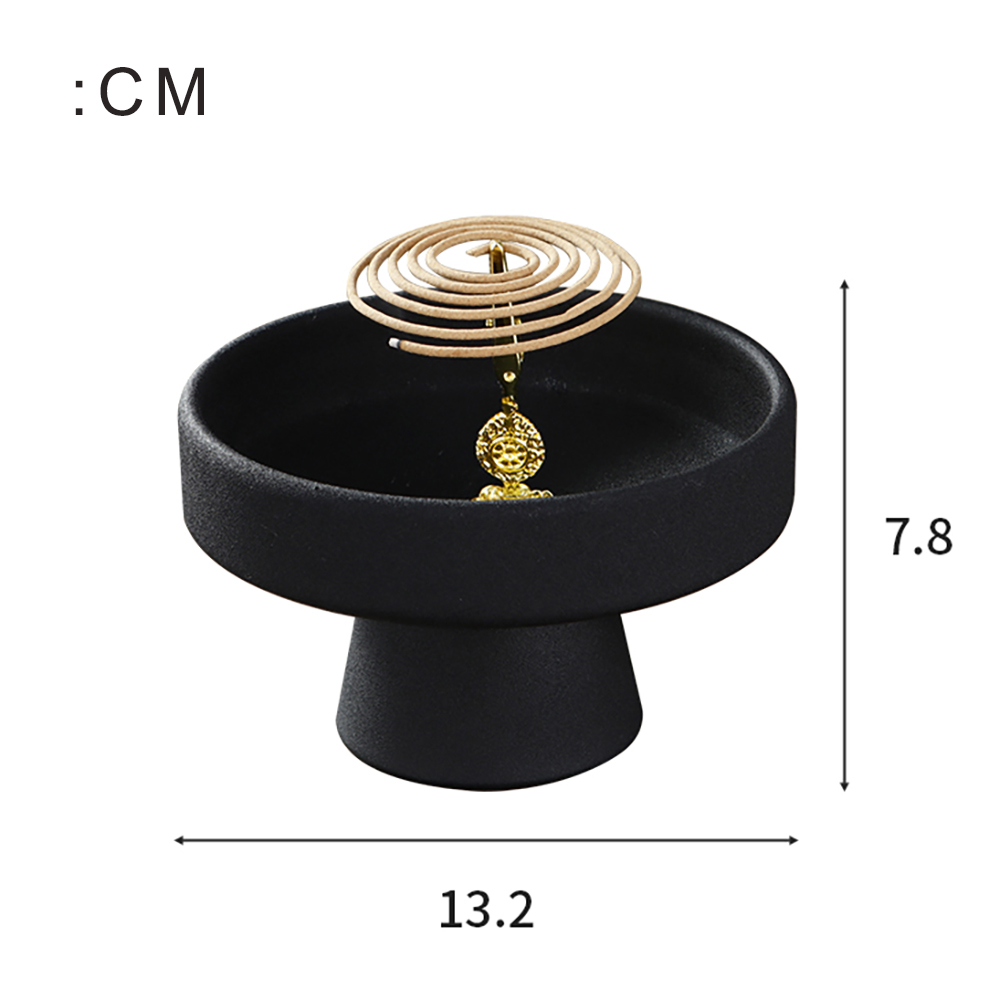 Ceramic Incense Burner Golden Metal Lotus Incense Holder Crocodile Clip Incense Holder Incense Tray Ash Catcher