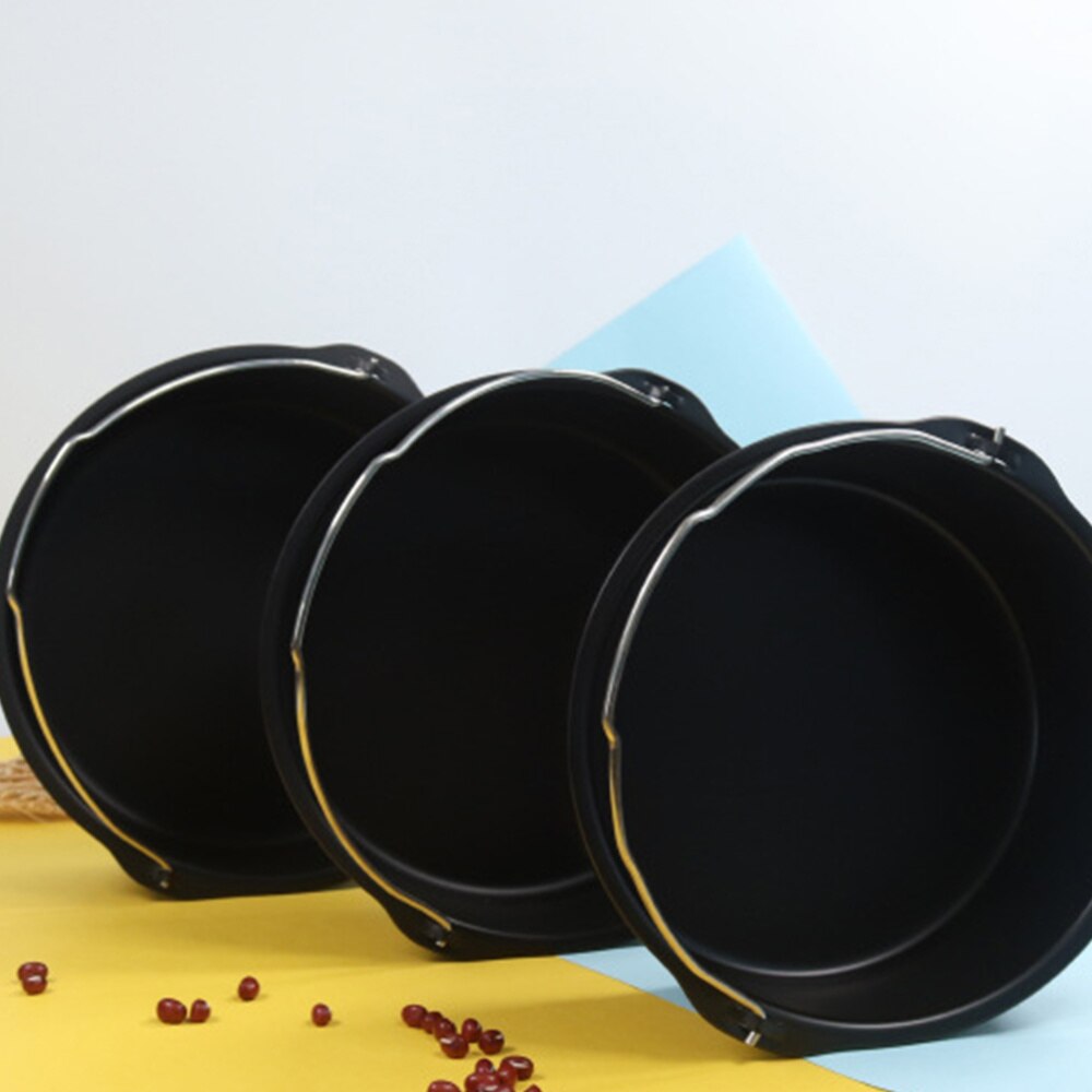 1pc koekenpannen, duurzame bakmand, kleine frituurpan voor thuiskeuken en restaurant