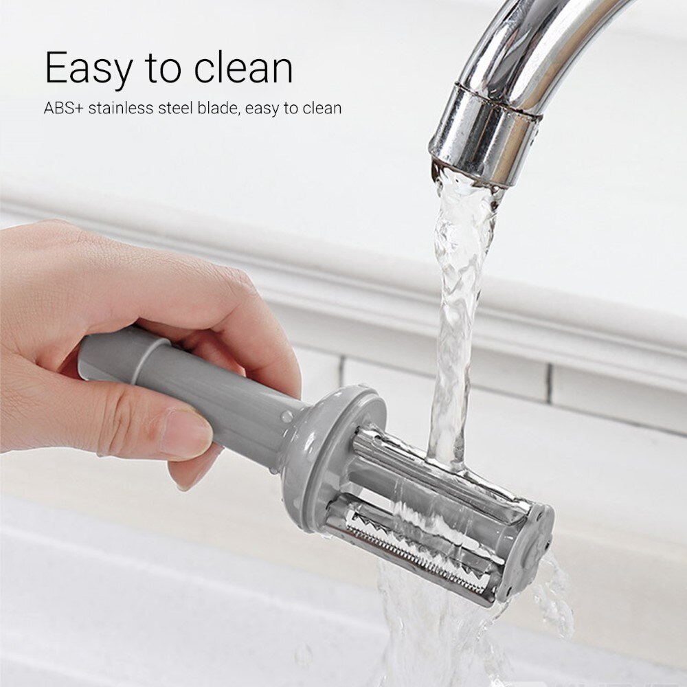 3 In 1 Multi-Function Vegetable Peeler Stainless Steel Grater For Vegetables Potato Carrot Slicer Cheese Butter For Kitchen