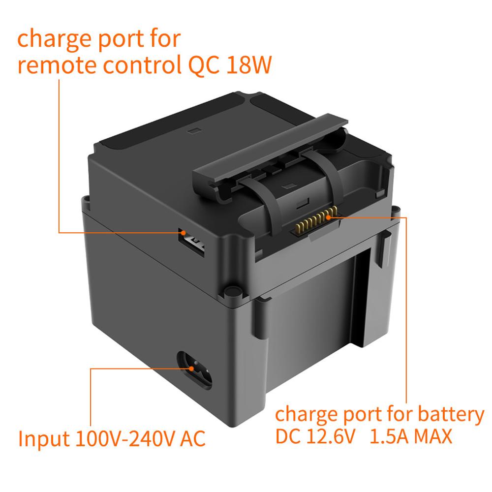 For DJI Robomaster S1 Balanced Battery Charging Hub 3-In-1 Intelligent Charger For RobomasterS1 Chargers cable #1220