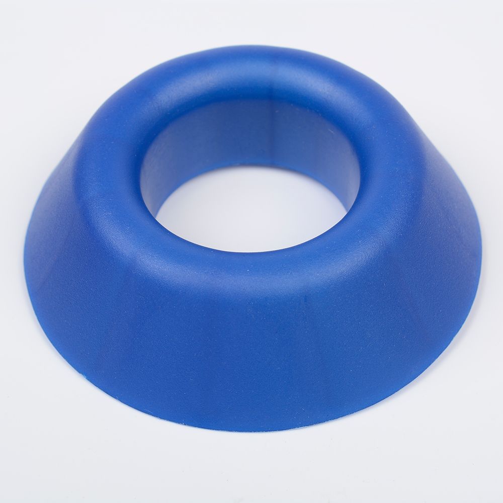 Soporte de plástico para pelota de baloncesto, balón de fútbol, Rugby, soporte de pantalla de plástico, caja Simple y práctico y cómodo, novedad: blue