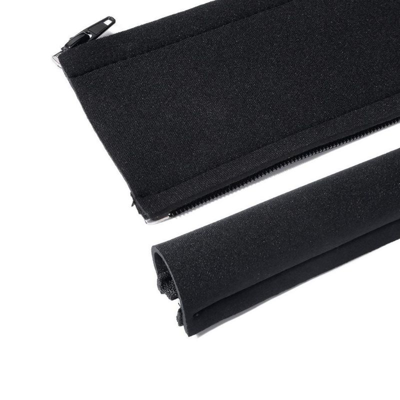 19.5 inch Cable Management Sleeve with Zipper Wire Cover Wrap for TV Computer
