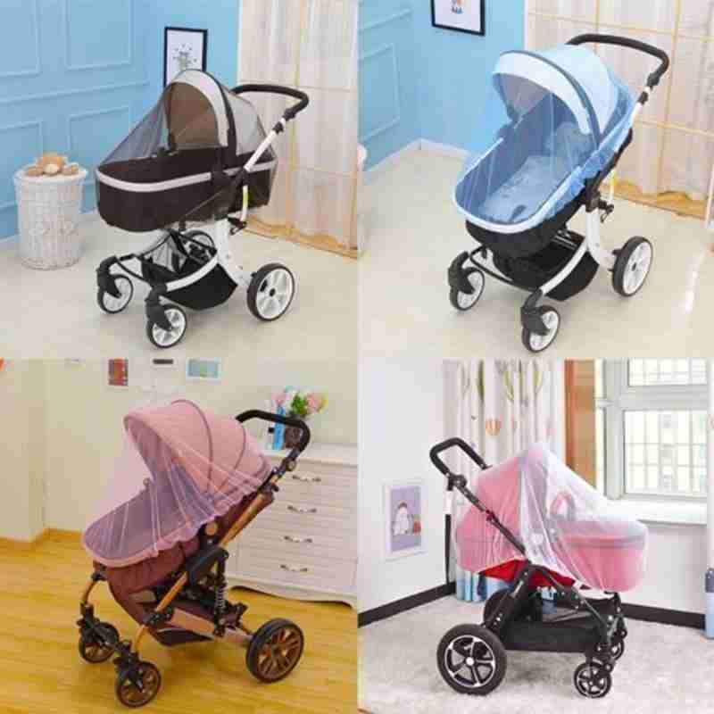 Mosquito net to increase encryption baby stroller mosquito net baby carriage full cover mosquito net