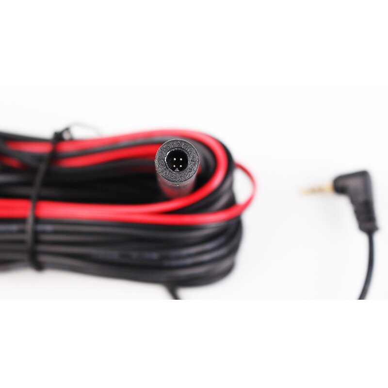 iautoGo Video Cable For DVR Mirror DVR 6M 10M 15M 2.5mm Jack Male To 4 Pin/ 5 Pin Video Extension Cable For DVR Camera
