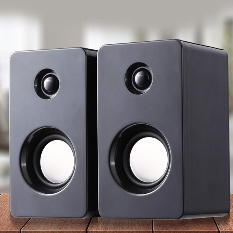 USB Computer Speaker PC Speaker for Desktop Computer Laptop Speaker with High Sound Compact Size Louder Volume