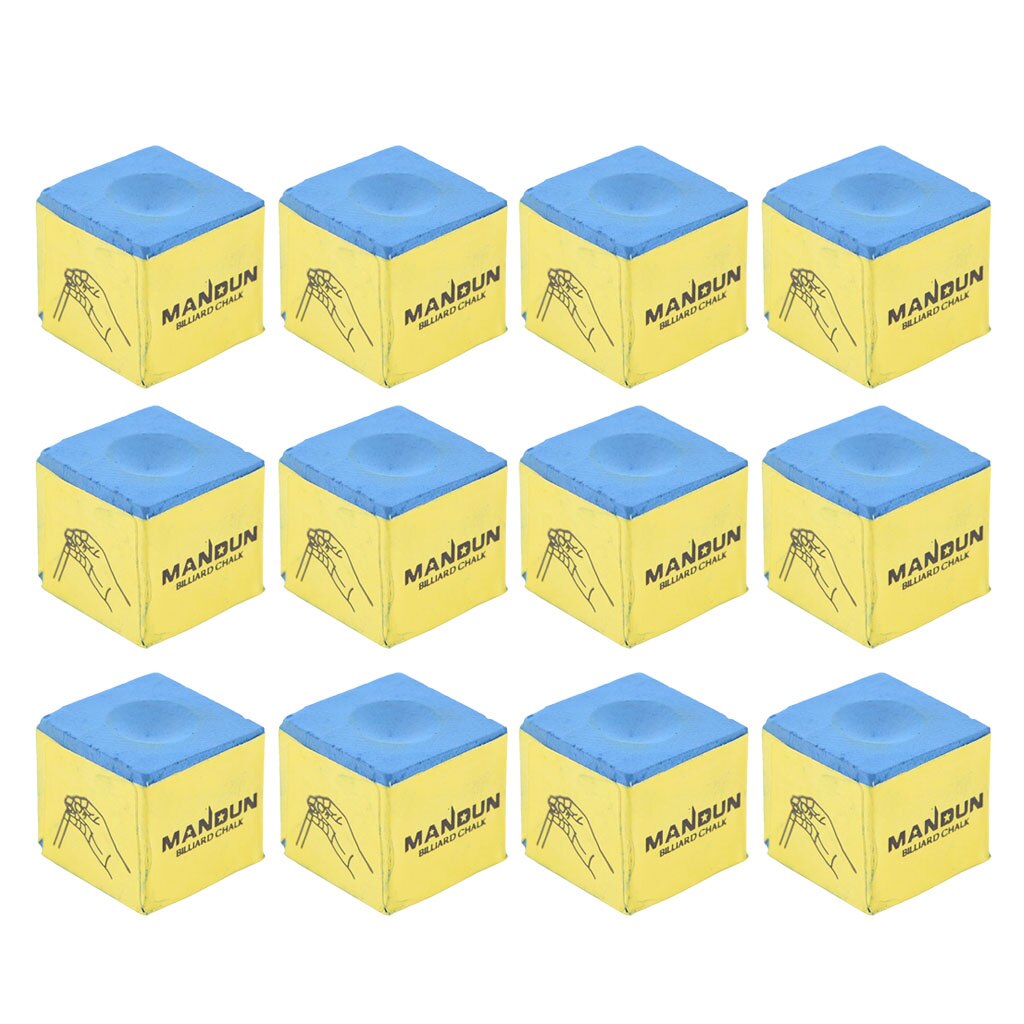 One Dozen Billiard Snooker Pool Cue Chalk Giveaways For Cue Clubs