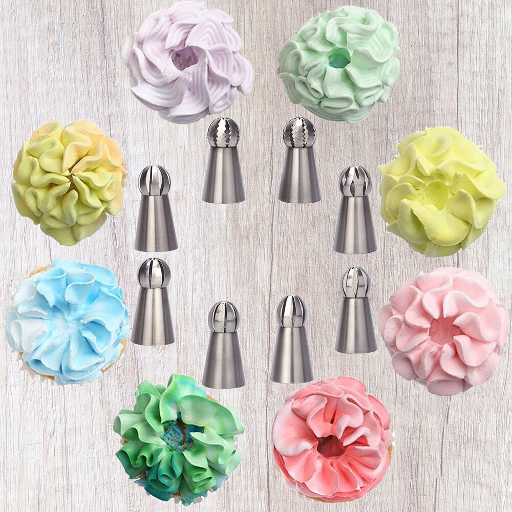 22 Stks/set Cake Icing Nozzles Russische Piping Tips Gebak Cake Decorating Tool Nuttig Voor