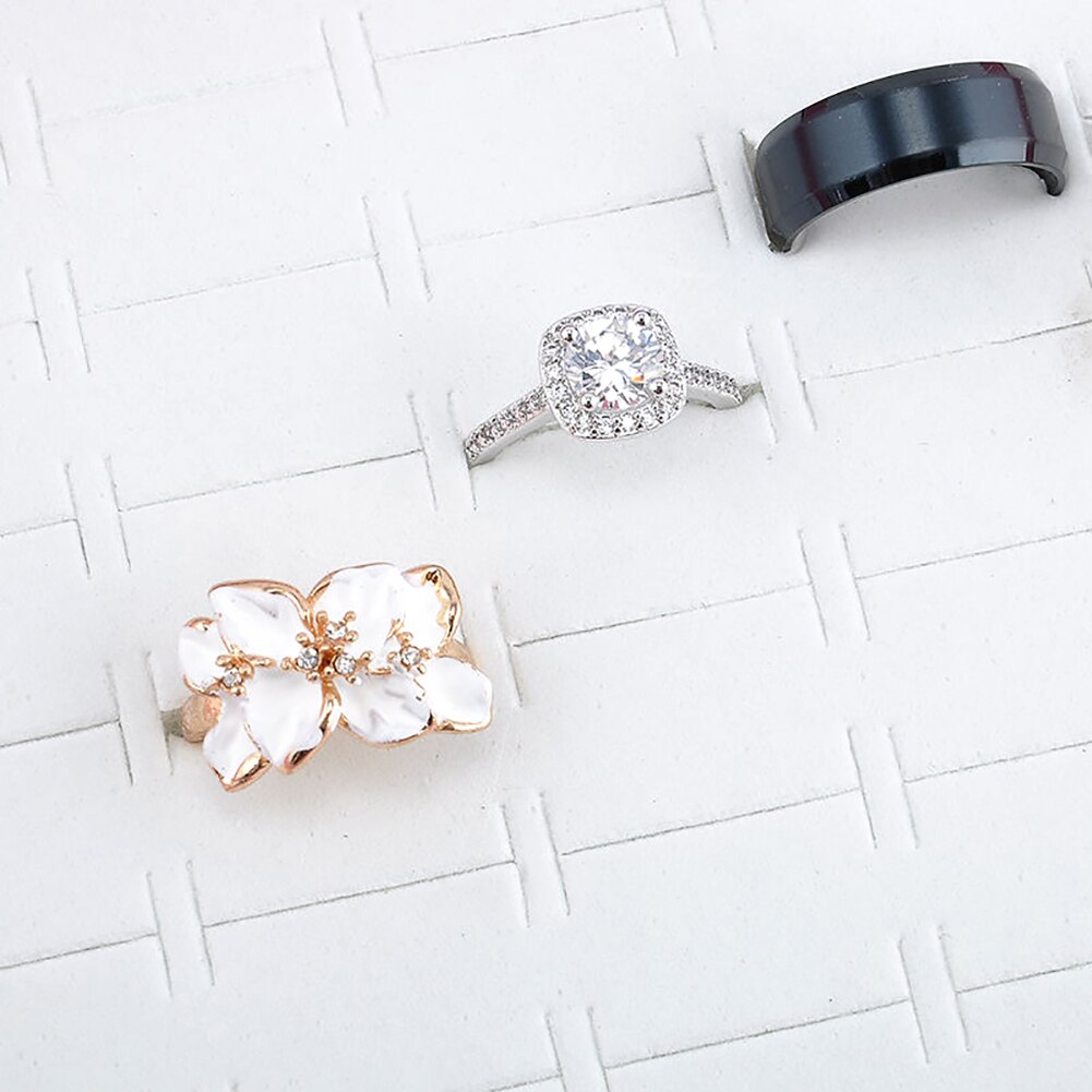 100 Slot Ring Sieraden Display Lade Show Case Organizer Box Storage Houder Sieraden Display Voor Ringen/Oorbellen Sieraden Organizer N