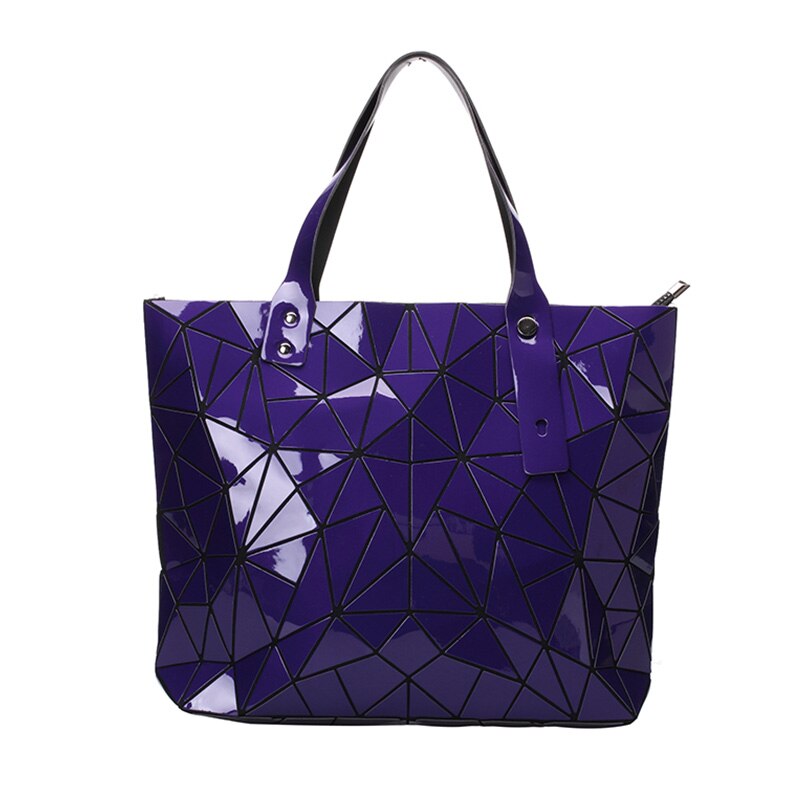 Lovevook Vrouwen Handtassen Luxe Tassen Schoudertassen Voor Dames Grote Tassen Voor Werk Geometrische Patroon: plum