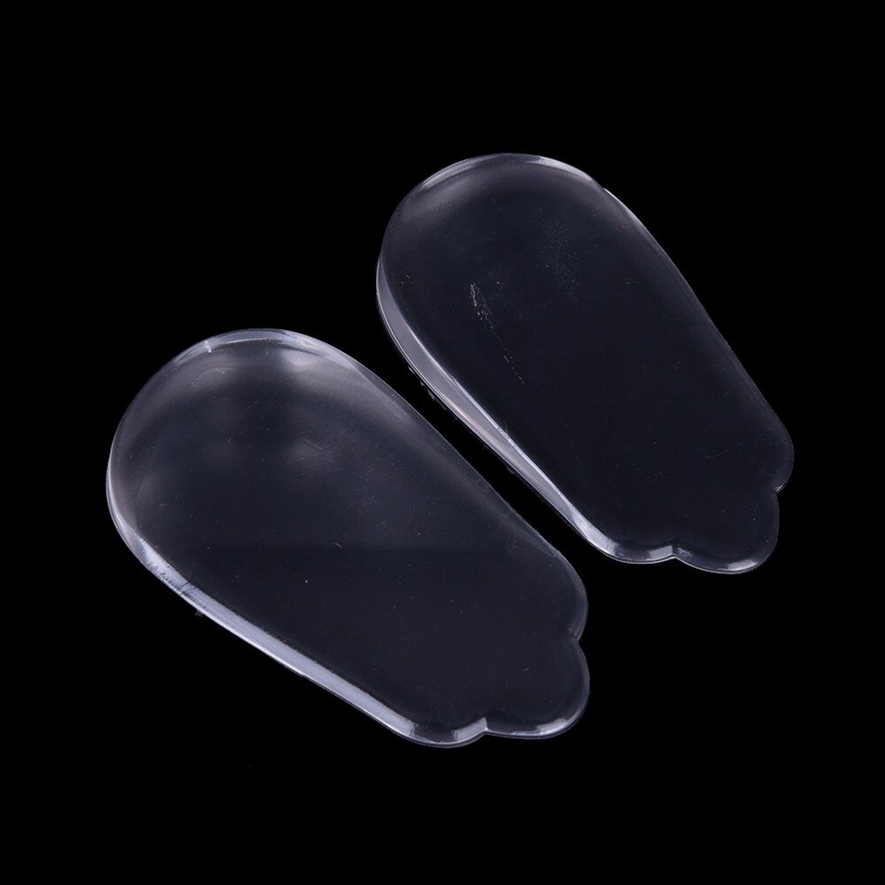 Plantillas ortésicas de silicona X/tipo O corrector de piernas gel almohada para talón plantillas ortopédicas zapatos almohadilla parches de tacón para el cuidado de los pies