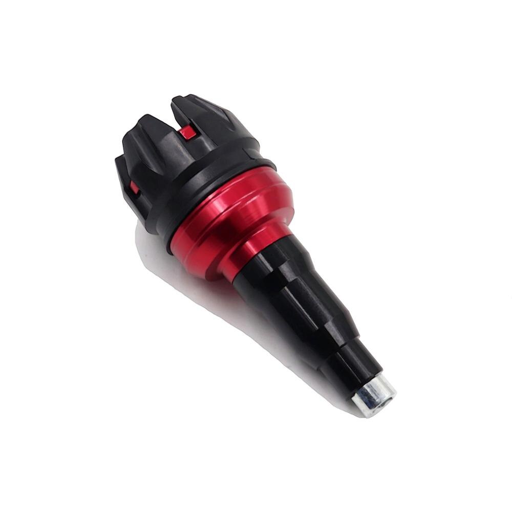 10Mm Motorcycle Frame Sliders Anti Crash Pad Voor Suzuki Gsr 600 Gladius 650 Gsx 1250fa Gn 125 Voor Honda cbf 600S Cb 600f: Rood