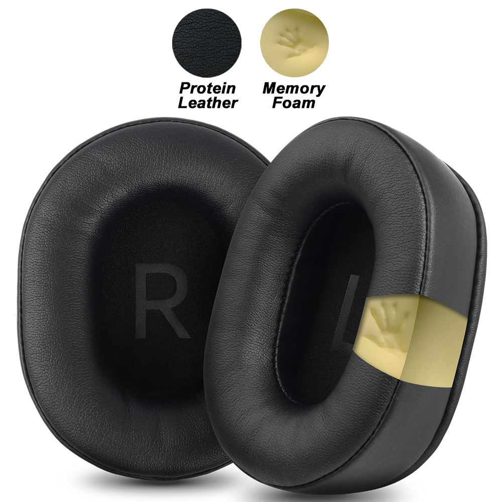 Replacement Foam Ear Pads for MCHOSE V9 S9 PRO,V9 PRO S9 PRO mchose x9 Headphones memory foam Earpads Protein Leather: Lvory