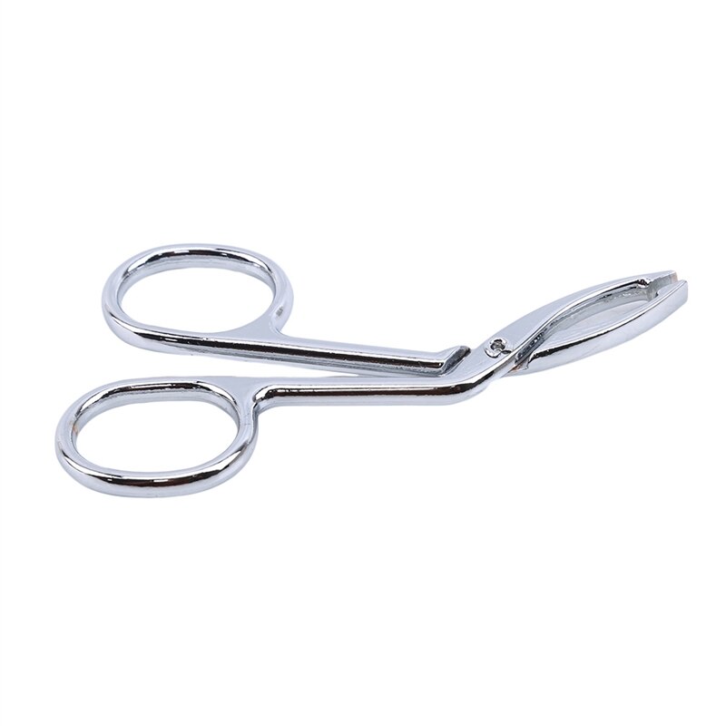 Eyebrow Tweezer Black Stainless Steel Elbow Pliers Oblique Pliers Pull Eyebrow Forceps Eyebrow Clip Makeup Tools