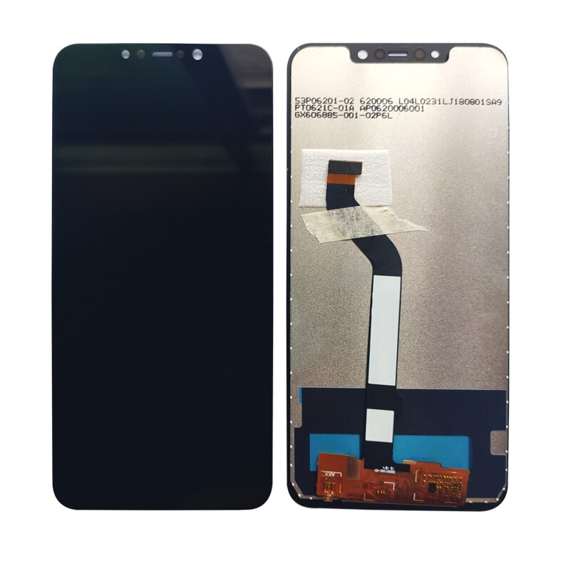 10-dotykowy AAA jakości wyświetlacz LCD dla Xiaomi Pocophone F1 LCD z ramką wyświetlacz ekran dla POCO F1 ekran LCD wyświetlacz 6.18 "2246*1080: LCD nie rama