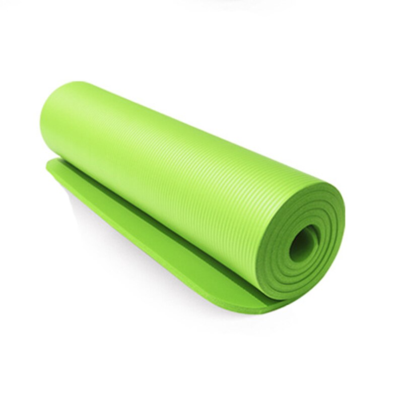 Natuurlijke Rubber Esterilla Tapete Tapis De Yoga Matten Acupressuur Fitness Massage Gym Workout Sport Mat Band Gymnastiek Yogamat: Green