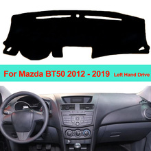 Auto Innerlijke Dashboard Cover Dash Mat Tapijt Kussen Voor Mazda BT50 Zon schaduw Antislip