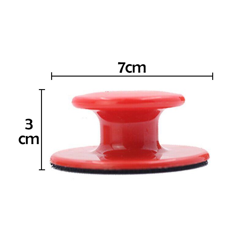 Tragbare Auto Wachs Applikator Pad Mikrofaser Schwamm Griff Griff 6 Teile/satz Auto Wachs waschen Polieren Pad Schwamm Reinigung Schaum Bausatz neue: handhaben