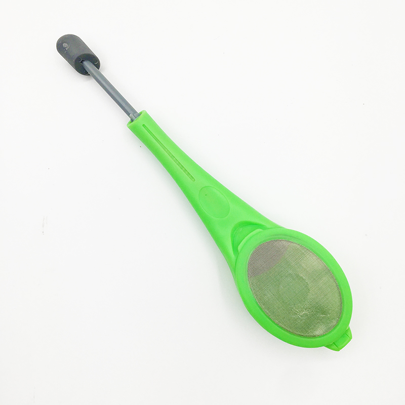 Teinfuser inbyggd kolv hälsosam intensiv smak återanvändbar tepåse plast te- och kaffesil mått swirl stir  c1119 c: Default Title