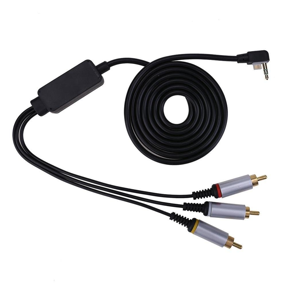 AV TV Video Adapter Component Kabel voor PSP 2000 3000 RCA Composite Av-kabel Maakt Av-uitgang Via Component