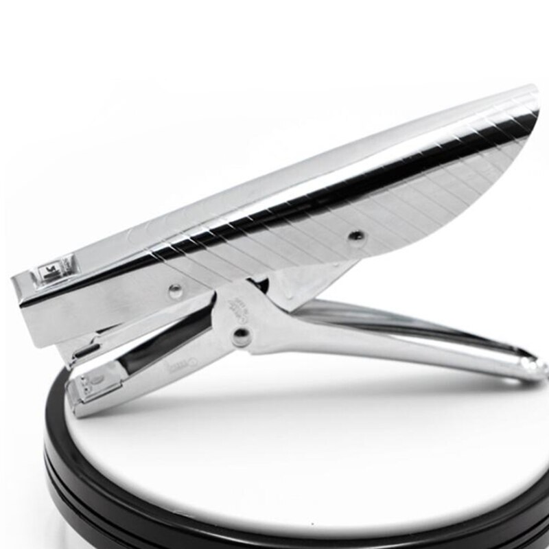 Metal Stapler 20 Sheet Paper Stapler Stationery Office Hand Plier Stapler Binding Machine Mini Stationery Supplies Set
