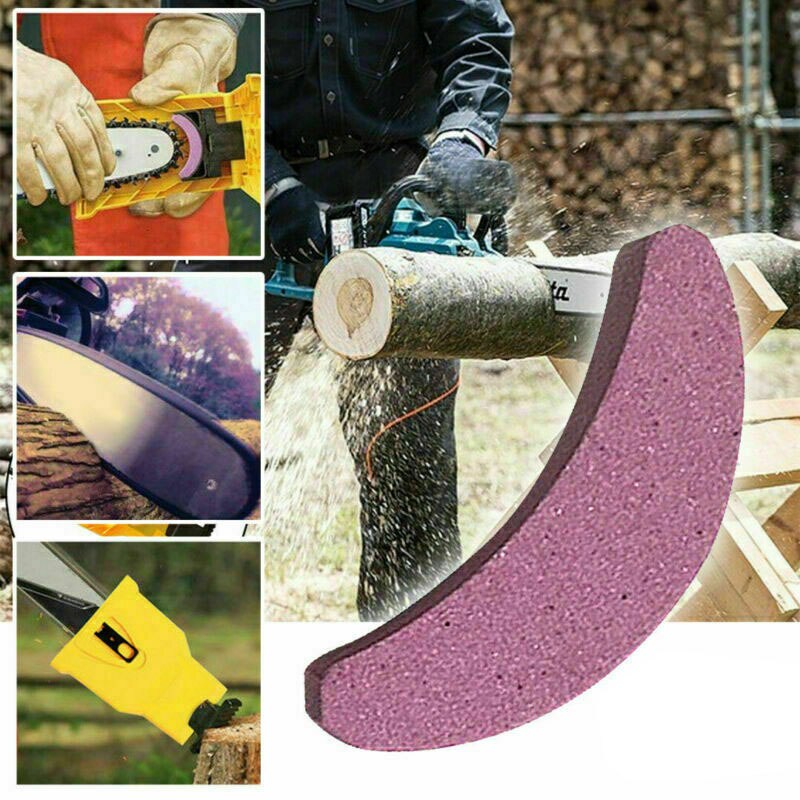 1/2/3/5/10PCS Woodworking Chainsaw Saw Teeth Sharpener Grinding Chain Stone Grinding Sharpening Tool Accessories
