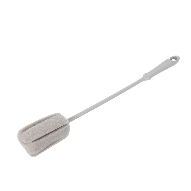3Pc Spons Borstel Melk Fles Cup Glazen Wassen Schoonmaken Keuken Cleaner Gereedschap Cup Borstel Plastic Lange Handvat
