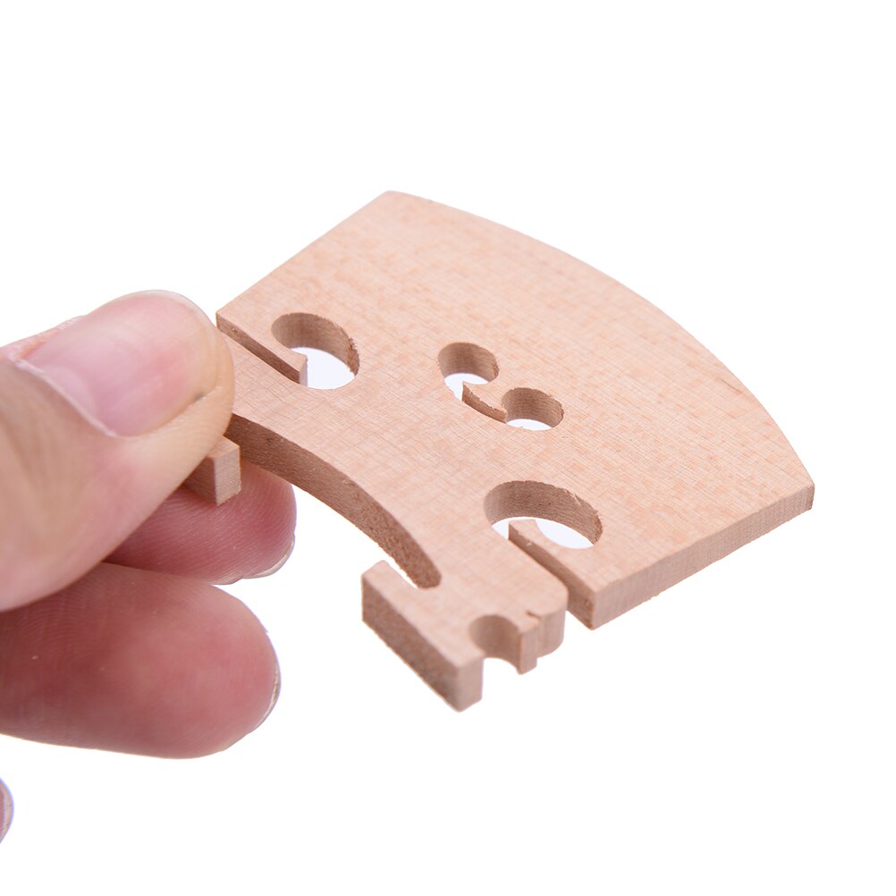 1pc Maple Wood Violin Bridges Handmade Accessories for 4/4 , 3/4 , 1/2 , 1/4 Size Violin Musical Instrument Parts