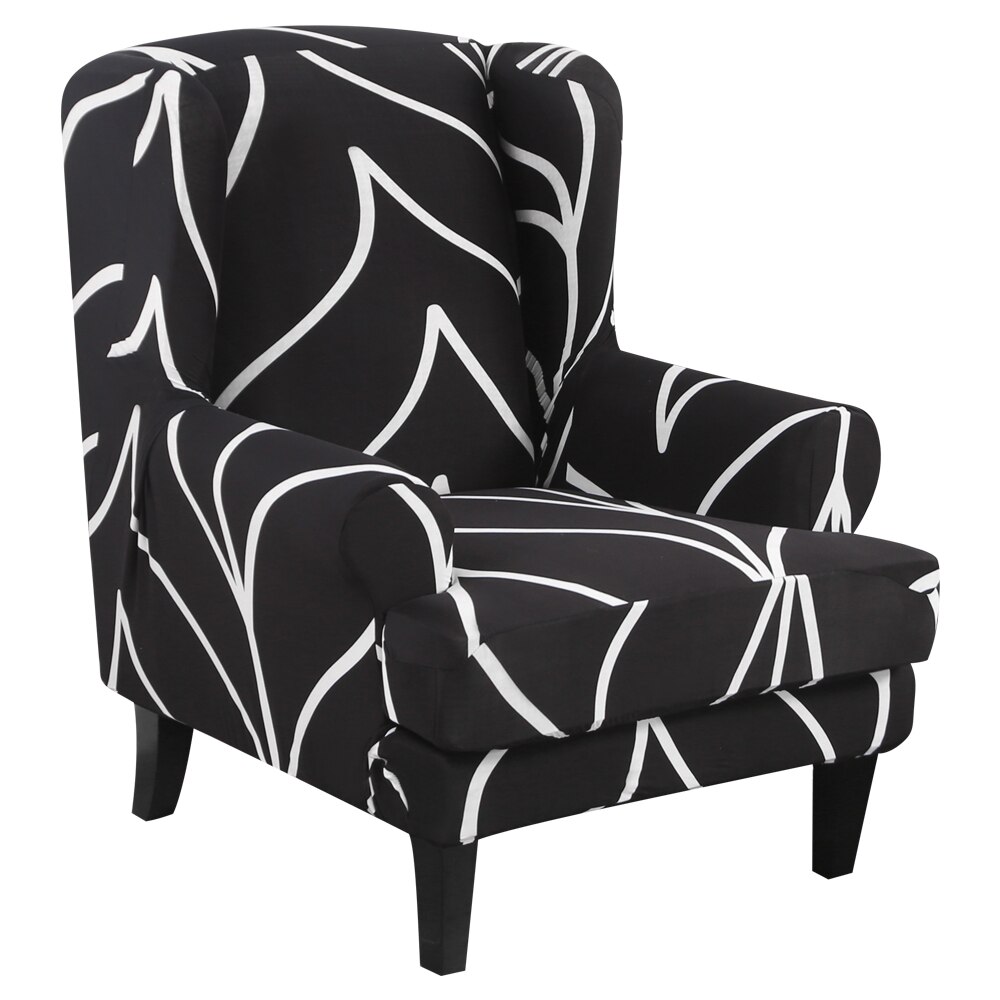 Elastische spandex stoelhoezen effen kleur vrijetijdsbesteding stretch bad fauteuil stoelhoes beschermer wasbare hoes: G306458a